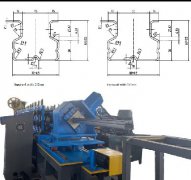 Pallet Rack Uprights/Upright Rack Roll Forming Machine